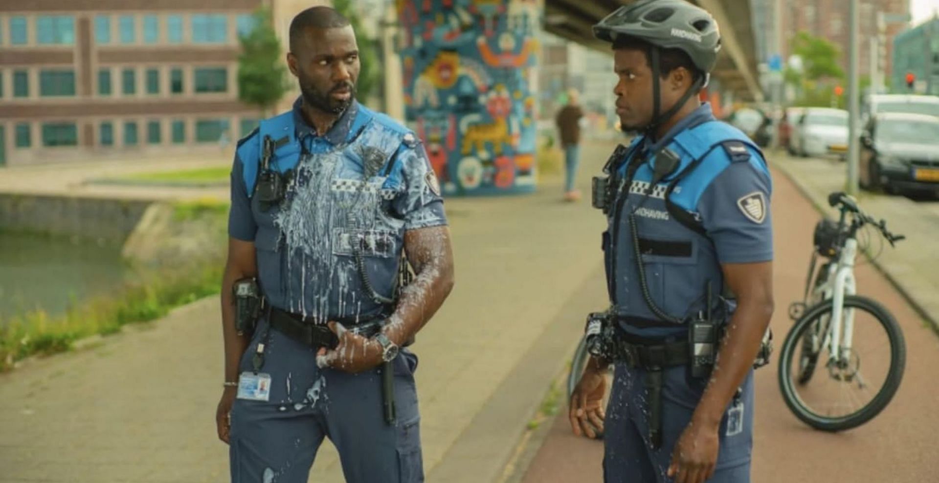 A still from Almost Cops (Image via Netflix)